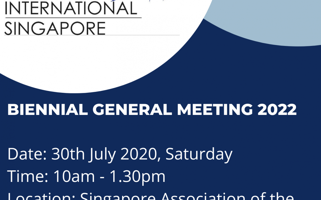 SSEAYP International Singapore Biennial General Meeting (BGM) 2022